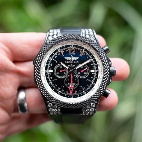 breitling bentley gmt midnight carbon replica|breitling watches for bentley.